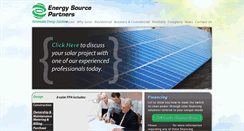 Desktop Screenshot of energysourcepartners.com